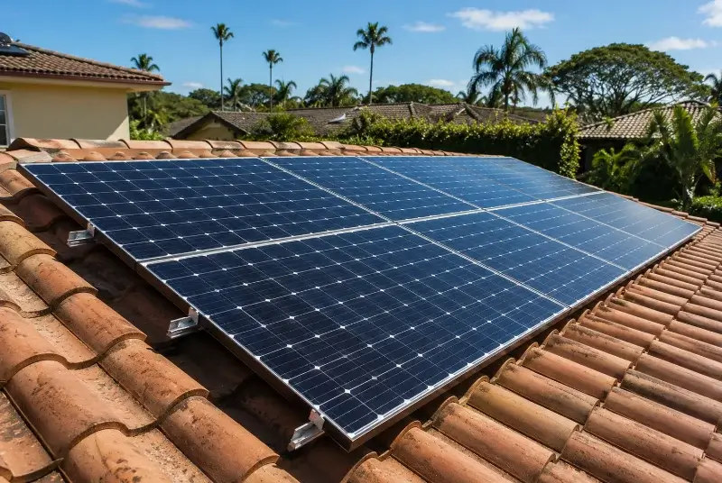Installation de panneaux solaires à Chimilin